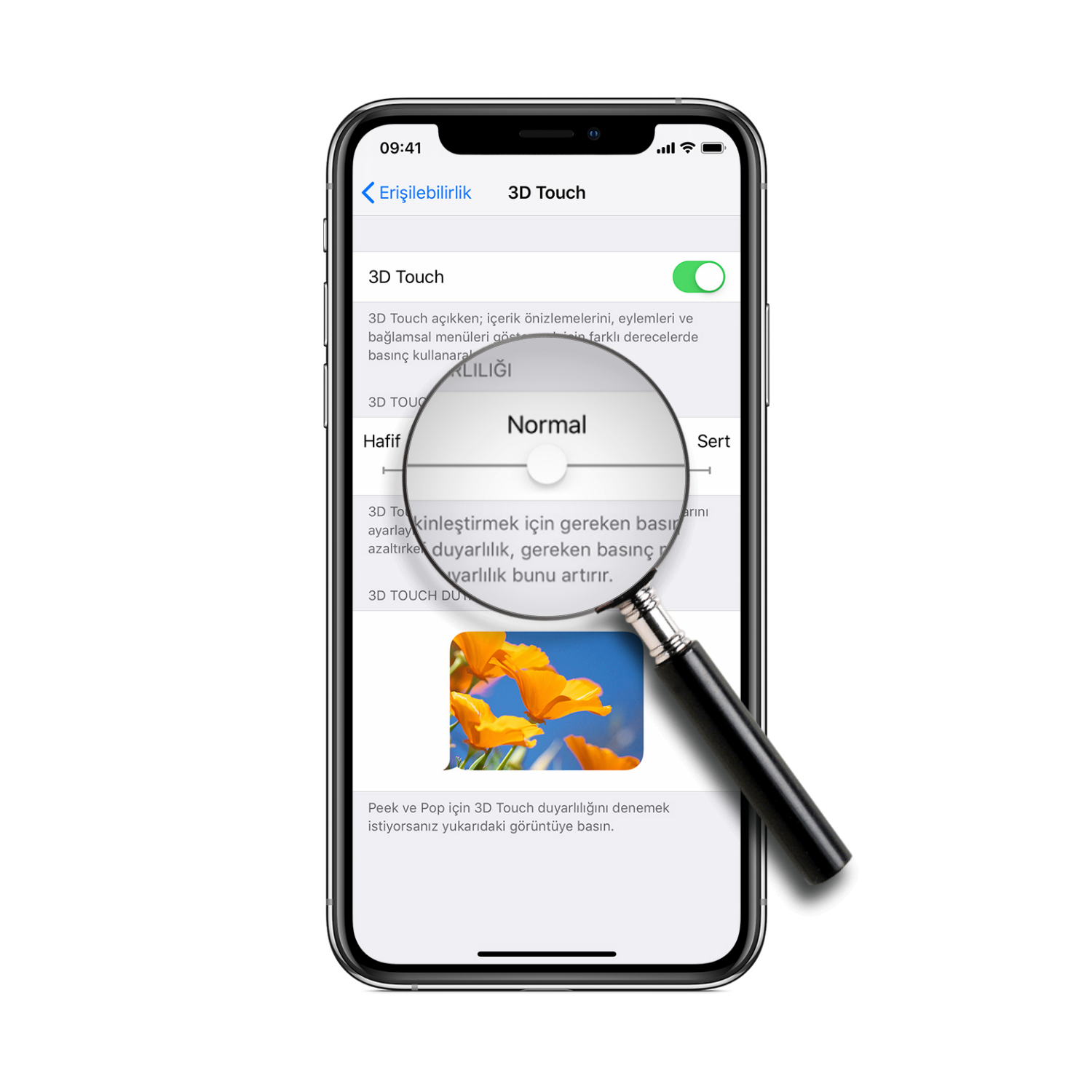 iPhone'da 3D Touch Dokunmatik Hassasiyeti Ayarları Nasıl Yapılır?
