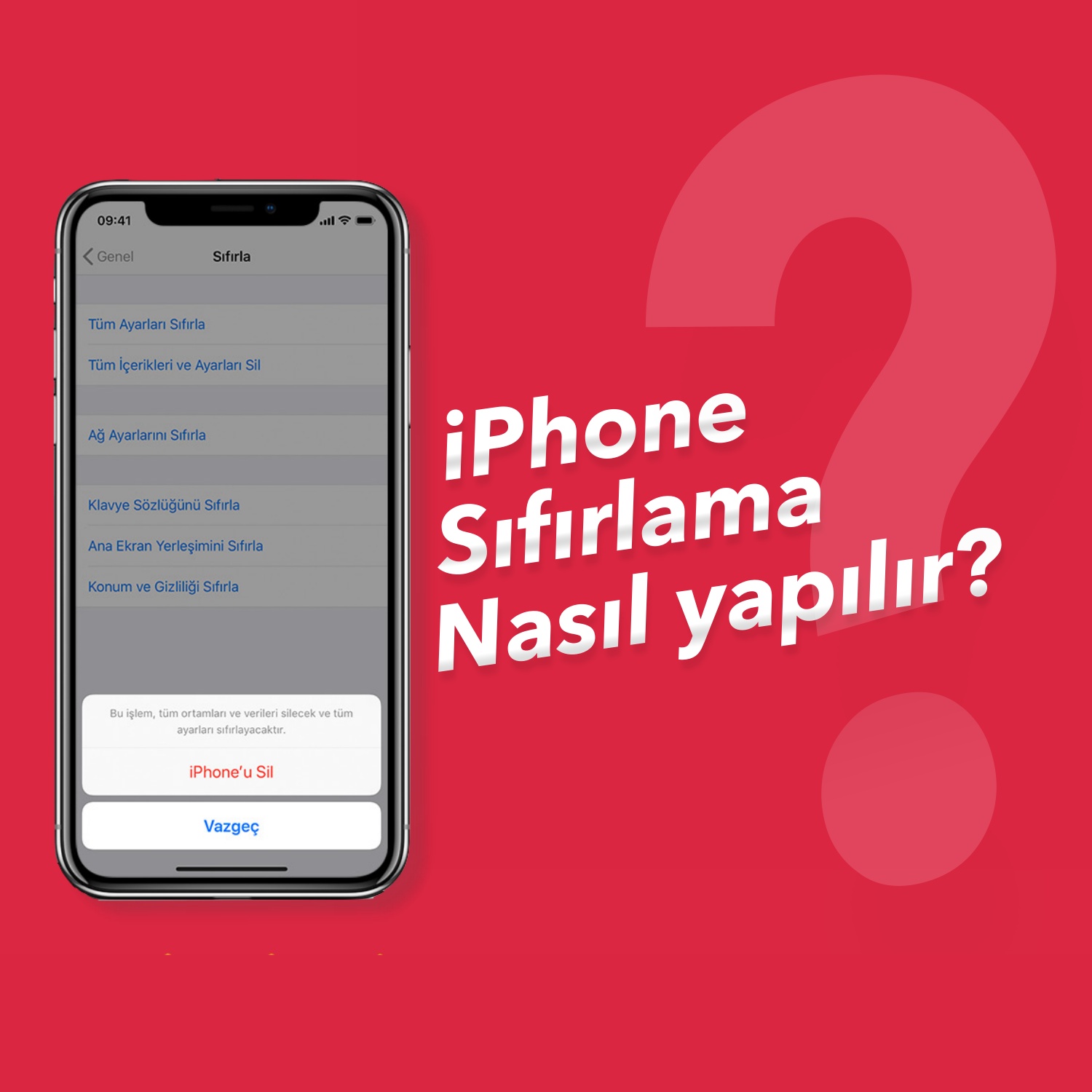 iPhone Sıfırlama Nasıl Yapılır?